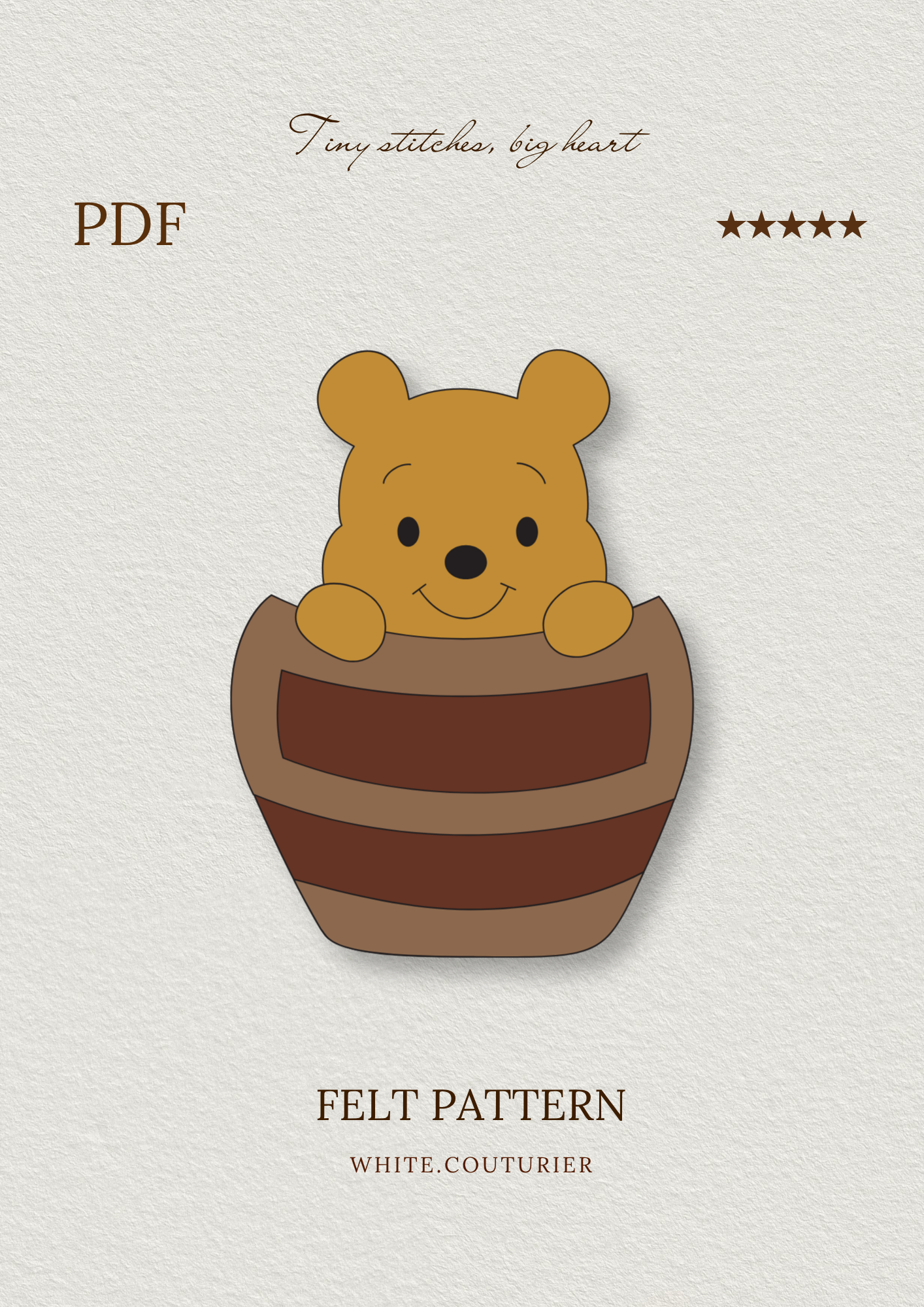 Bear Organizer for Embroidery