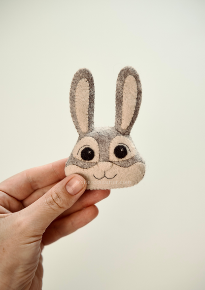 Felt Bunny Sewing Pattern PDF SVG
