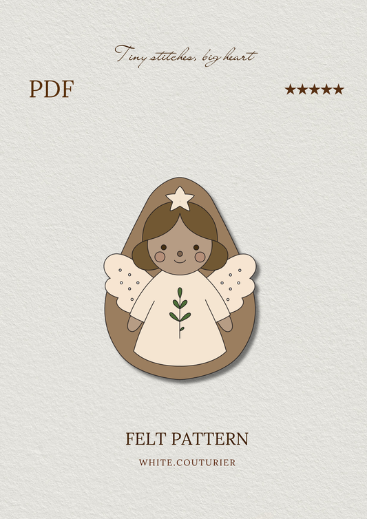 Felt Angel Ornament