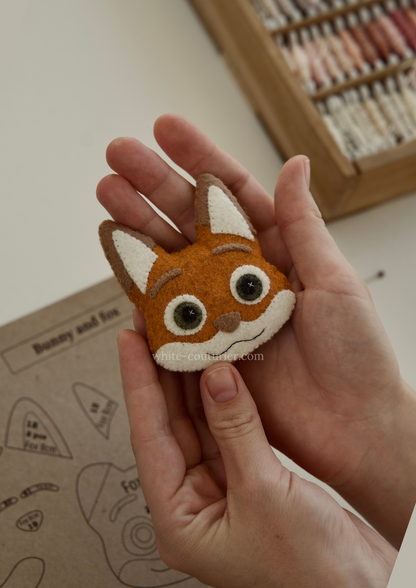 Fox Sewing Pattern PDF SVG