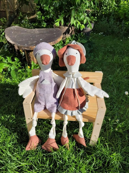 Goose Oscar 58cm(23") Sewing Pattern PDF + Step by Step tutorial (PDF + Video)