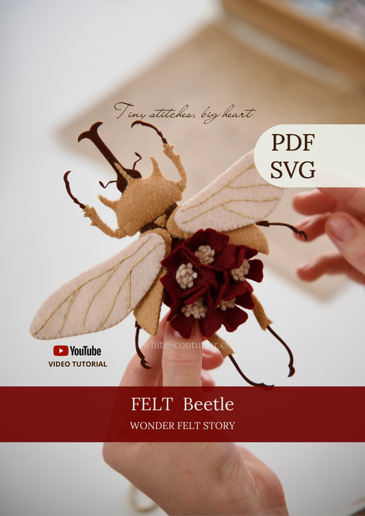 Beetle Sewing Pattern PDF SVG