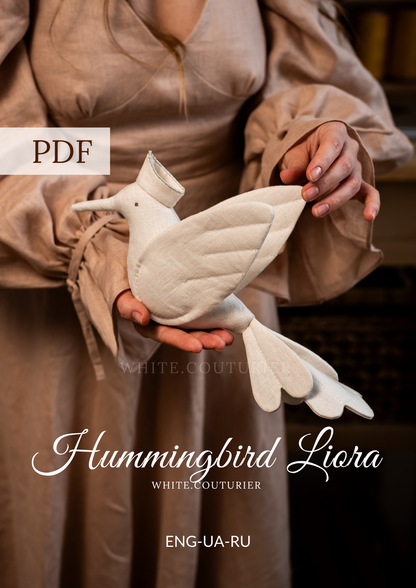 Humming Bird Liora Sewing Pattern + Tutorial