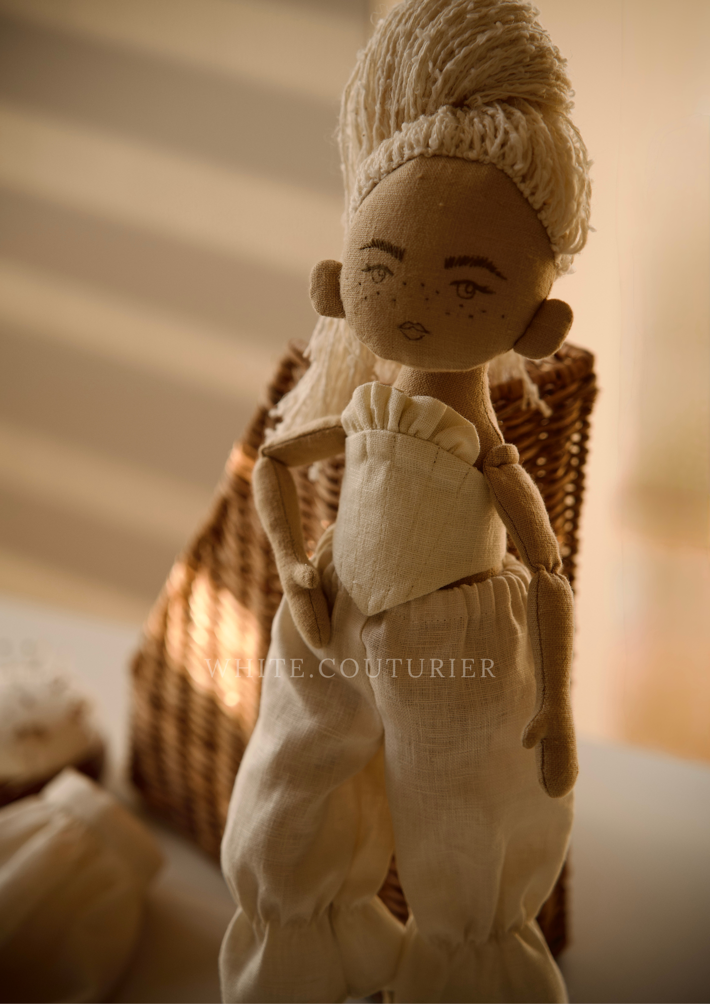 Doll Mary Sewing Pattern PDF with Outfit