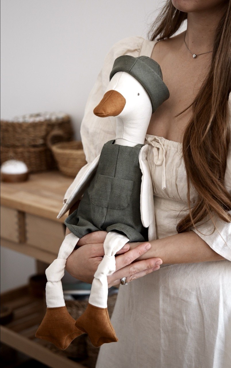 Goose Oscar 58cm(23") Sewing Pattern PDF + Step by Step tutorial (PDF + Video)