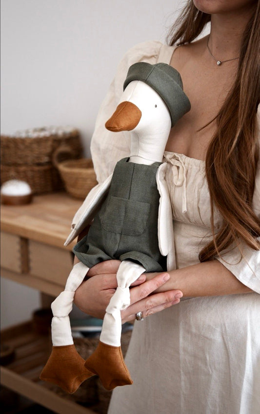 Goose Oscar 58cm(23") Sewing Pattern PDF + Step by Step tutorial (PDF + Video)